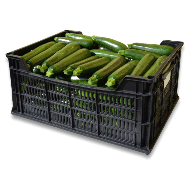 Zucchine locali a cassa